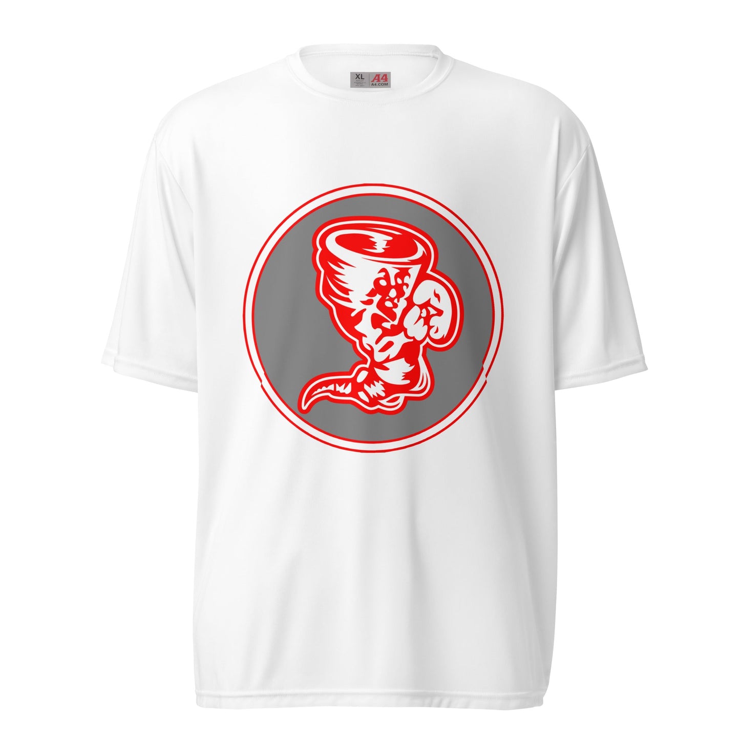 Active | Moisture Wicking Shirt | Bay High Softball | Badge Logo