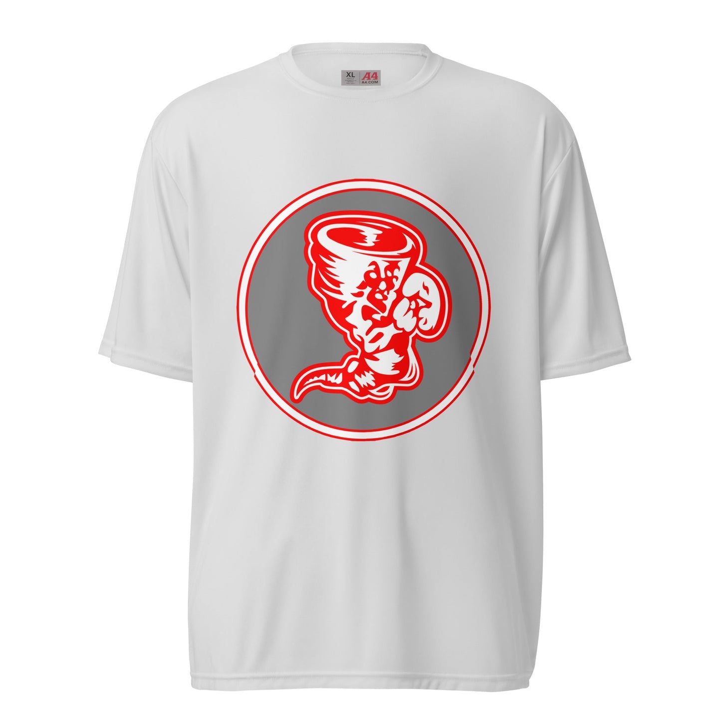 Active | Moisture Wicking Shirt | Bay High Softball | Badge Logo