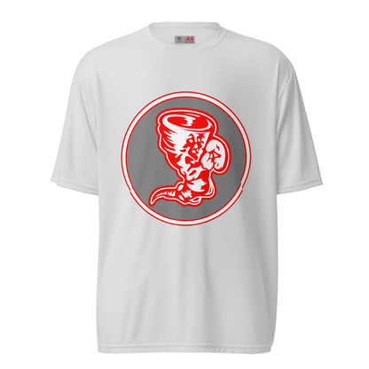Active | Moisture Wicking Shirt | Bay High Softball | Badge Logo
