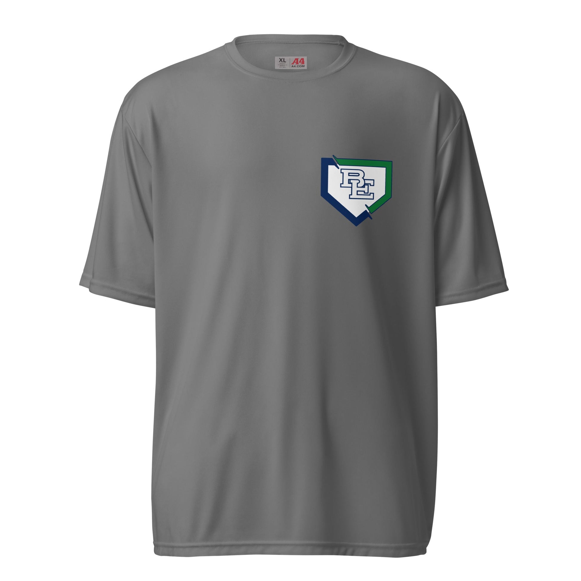 Active | Moisture Wicking Shirt | BE Softball | Plate Logo