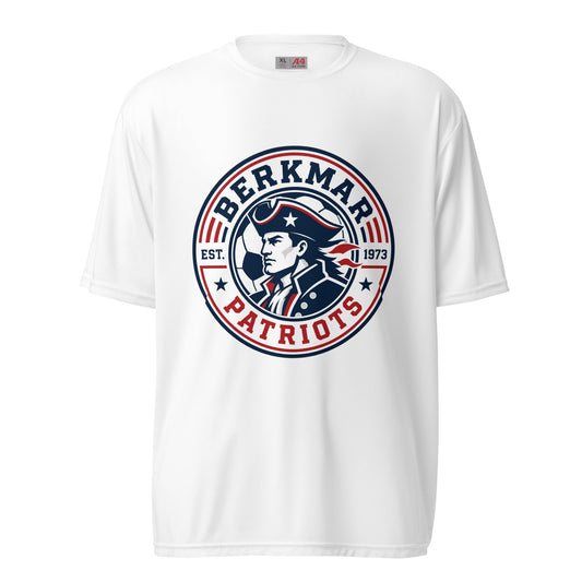 Active | Moisture Wicking Shirt | Berkmar High School Soccer | Badge Logo