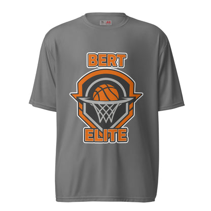 Active | Moisture Wicking Shirt | Bert Elite AAU | Hoop Badge Logo