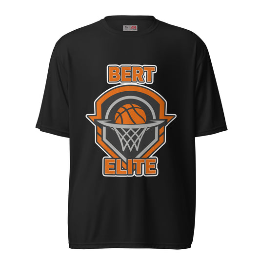 Active | Moisture Wicking Shirt | Bert Elite AAU | Hoop Badge Logo