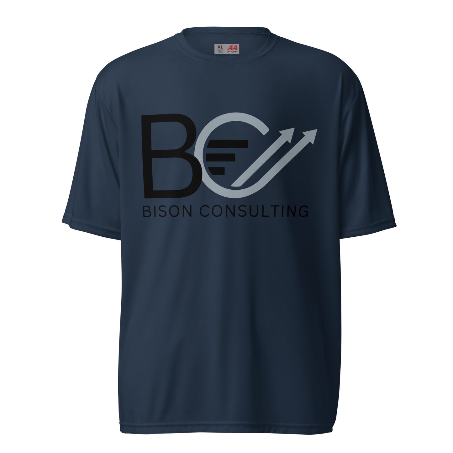 Active | Moisture Wicking Shirt | Bison Consulting | BC Crest Logo