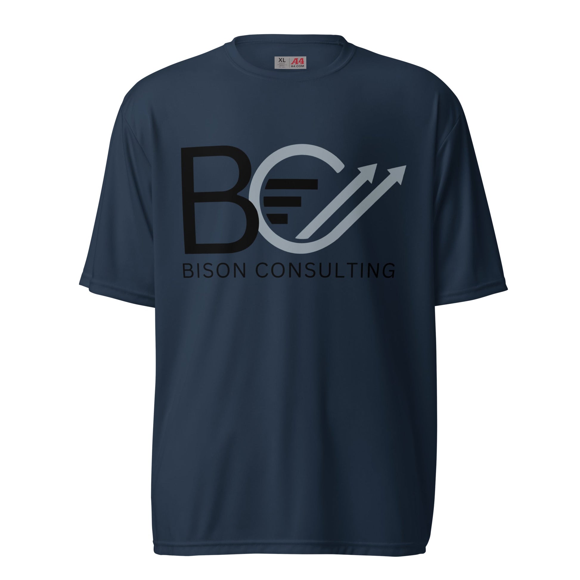 Active | Moisture Wicking Shirt | Bison Consulting | BC Crest Logo
