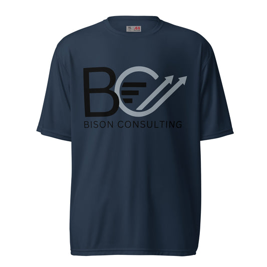Active | Moisture Wicking Shirt | Bison Consulting | BC Crest Logo