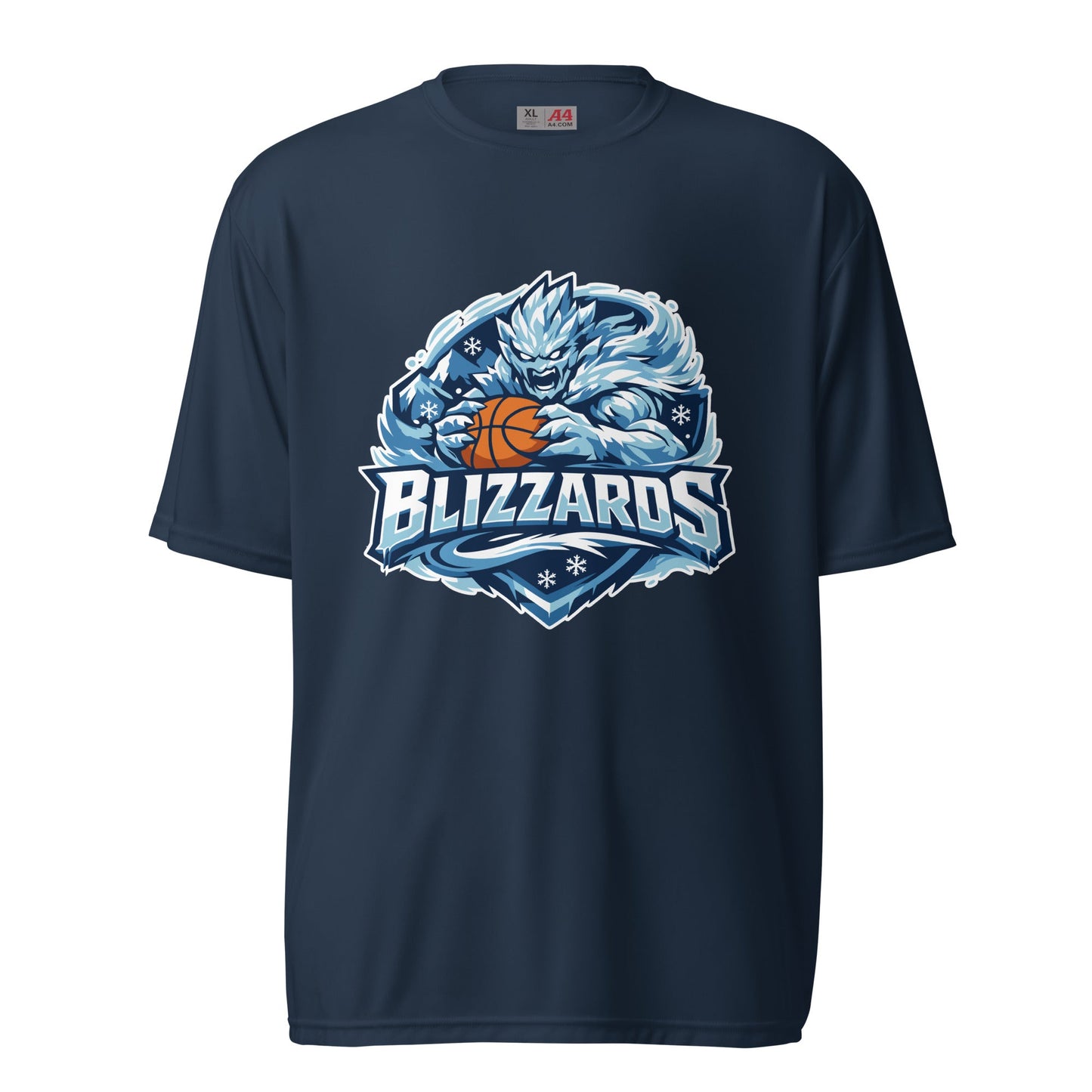 Active | Moisture Wicking Shirt | Blizzards | Alt Logo