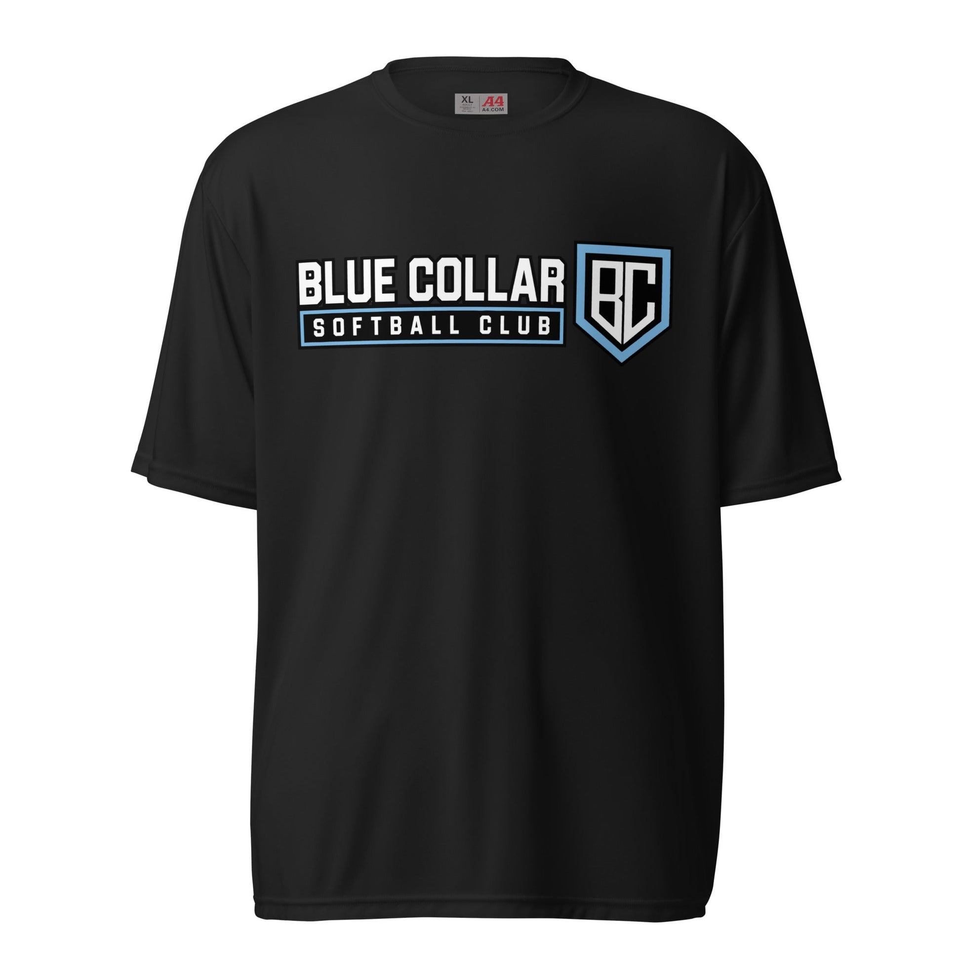 Active | Moisture Wicking Shirt | Blue Collar Softball 2034 | Vanguard Logo