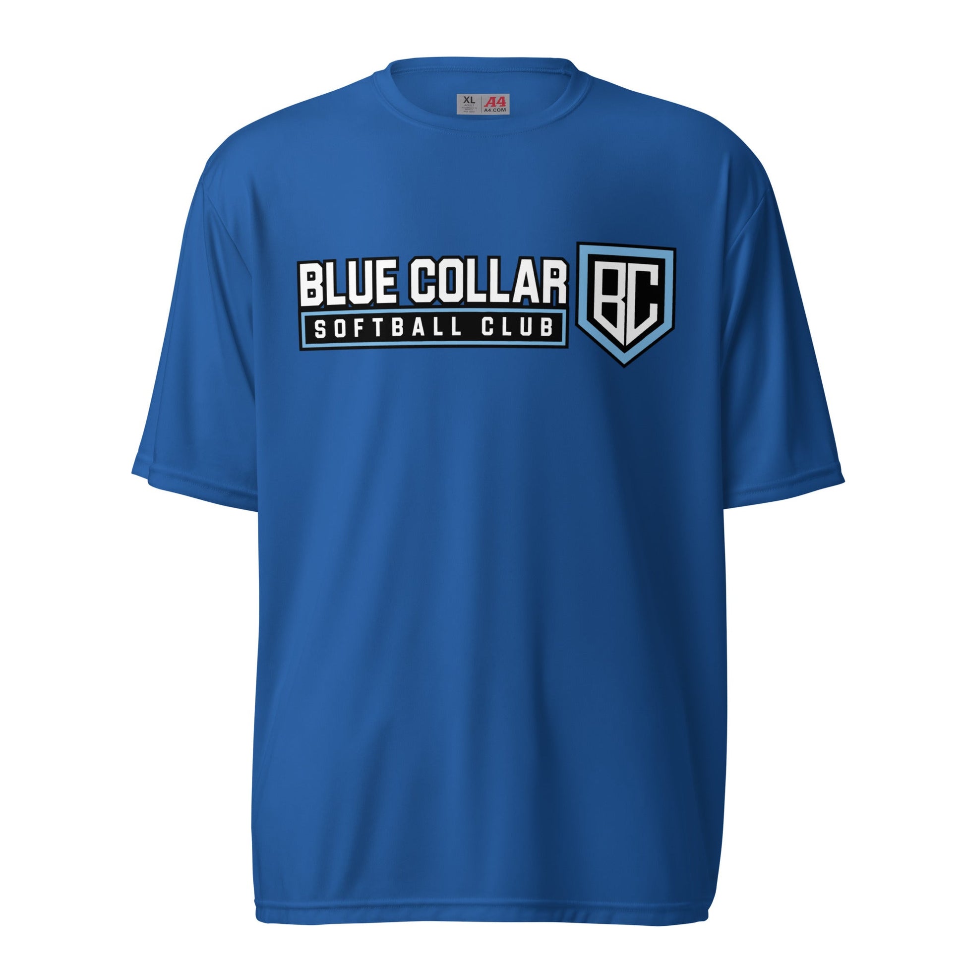 Active | Moisture Wicking Shirt | Blue Collar Softball 2034 | Vanguard Logo