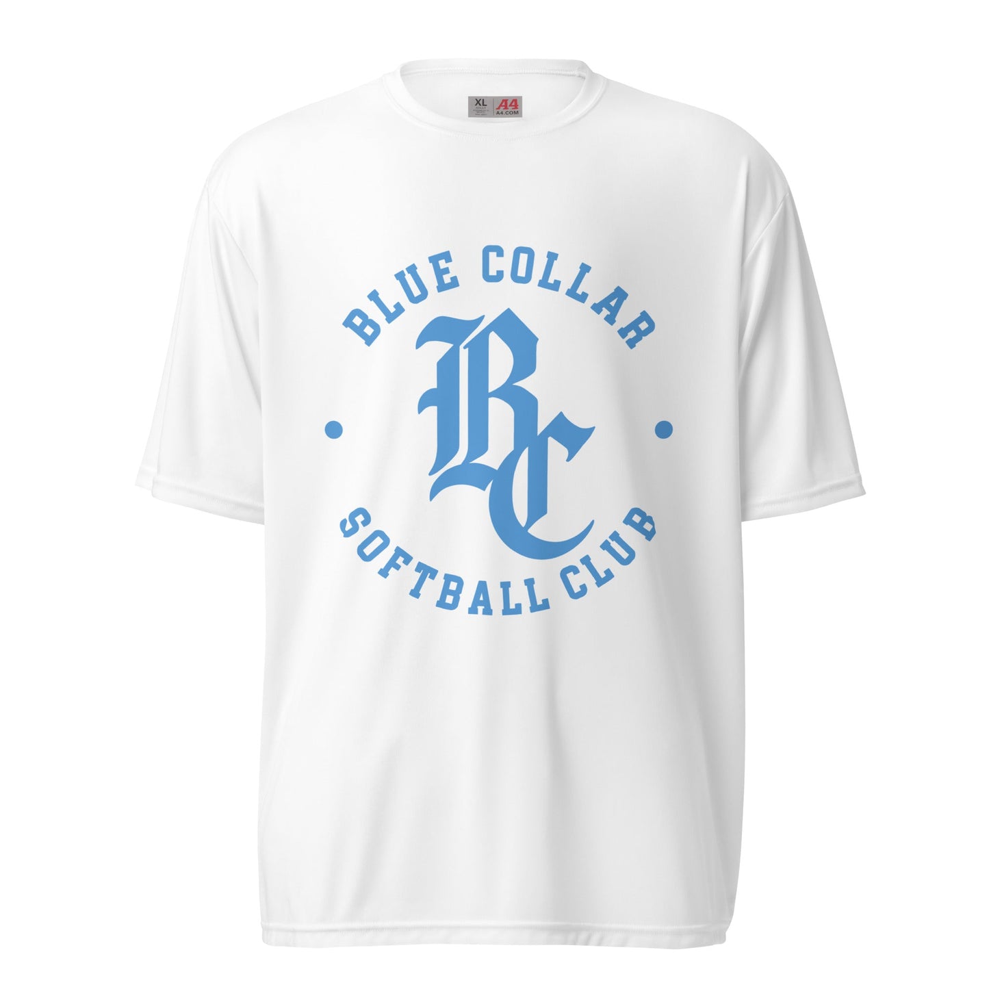 Active | Moisture Wicking Shirt | Blue Collar Softball 2034 | Varsity Logo