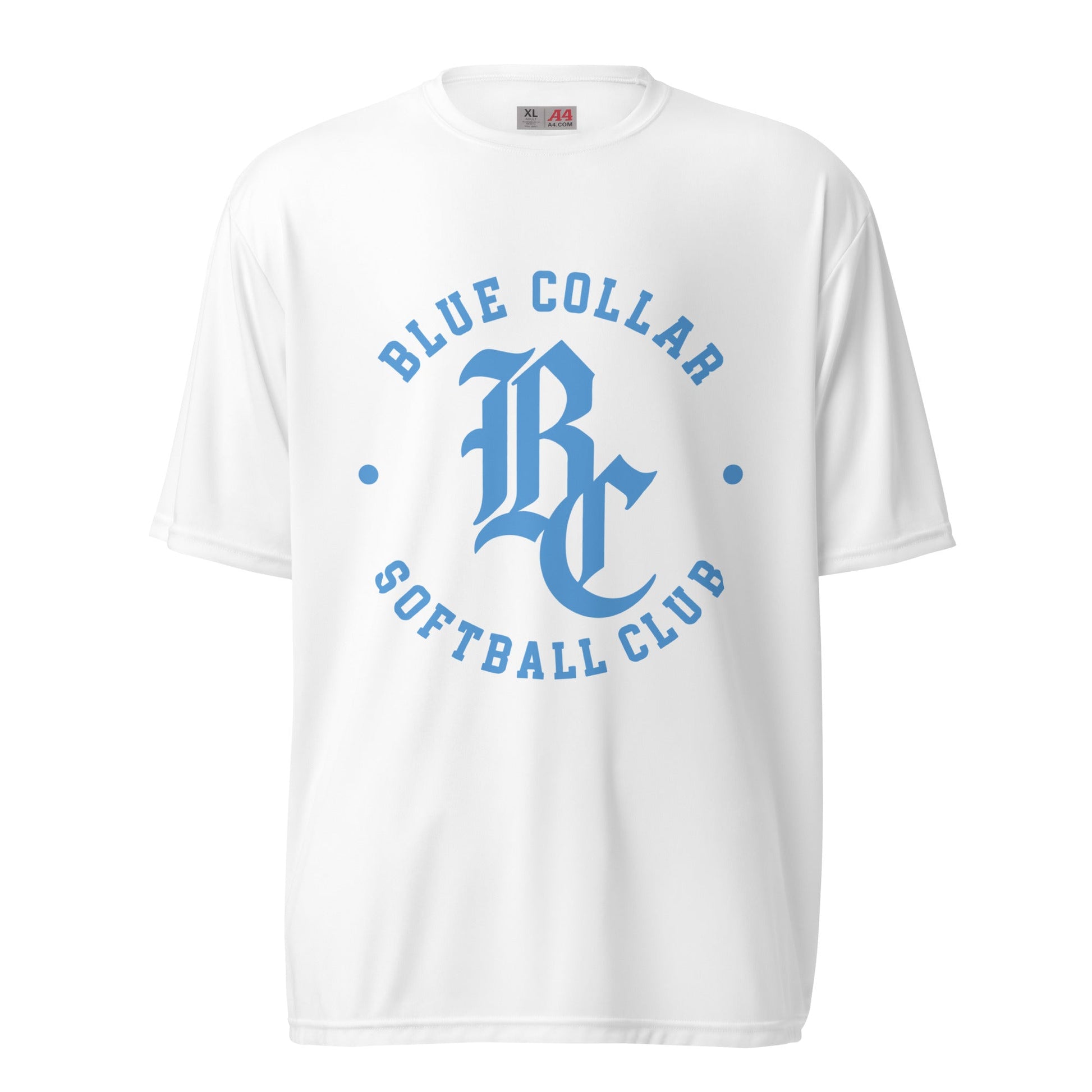 Active | Moisture Wicking Shirt | Blue Collar Softball 2034 | Varsity Logo