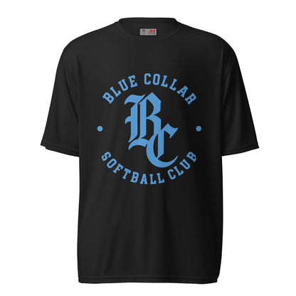 Active | Moisture Wicking Shirt | Blue Collar Softball 2034 | Varsity Logo