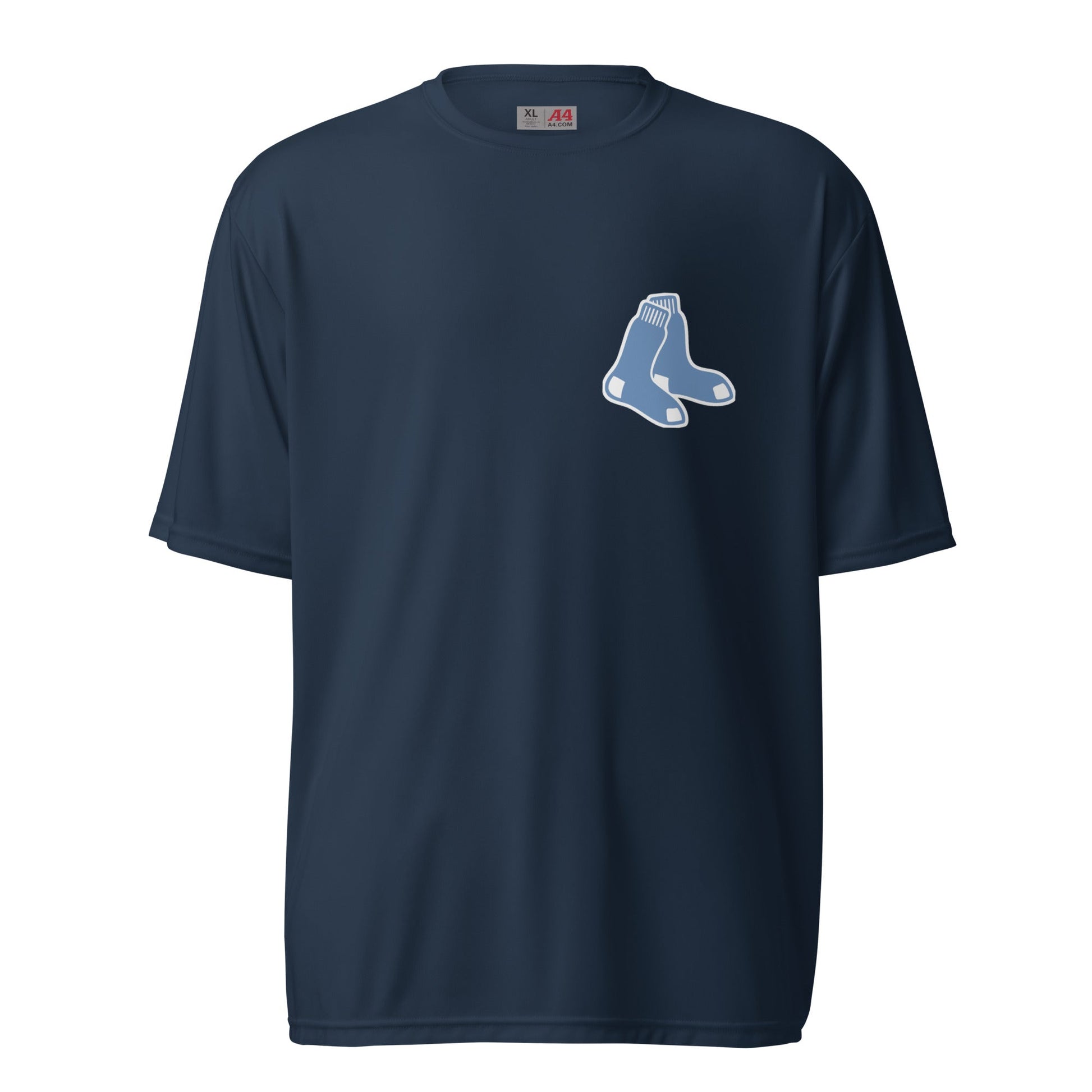 Active | Moisture Wicking Shirt | Blue Sox | Icon Logo