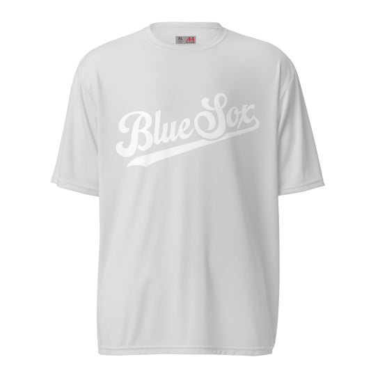 Active | Moisture Wicking Shirt | Blue Sox | Script Logo