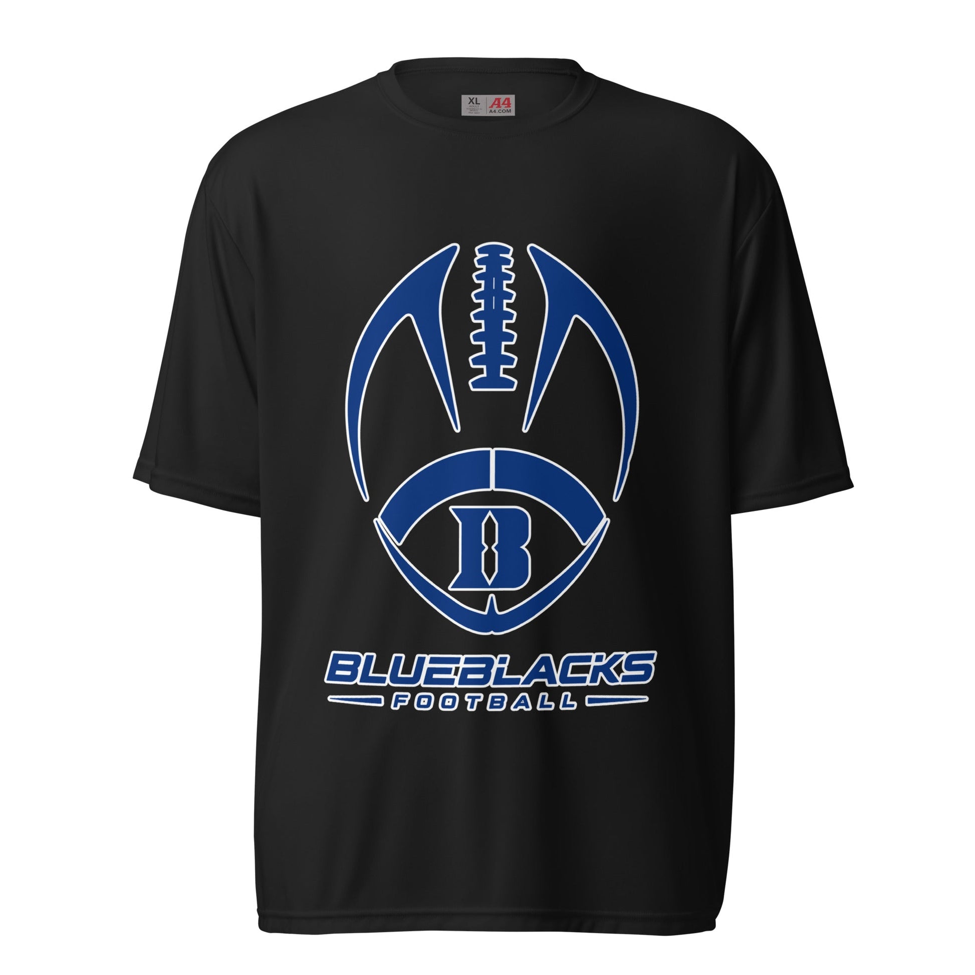 Active | Moisture Wicking Shirt | Blueblacks Football Club | Emblem Logo