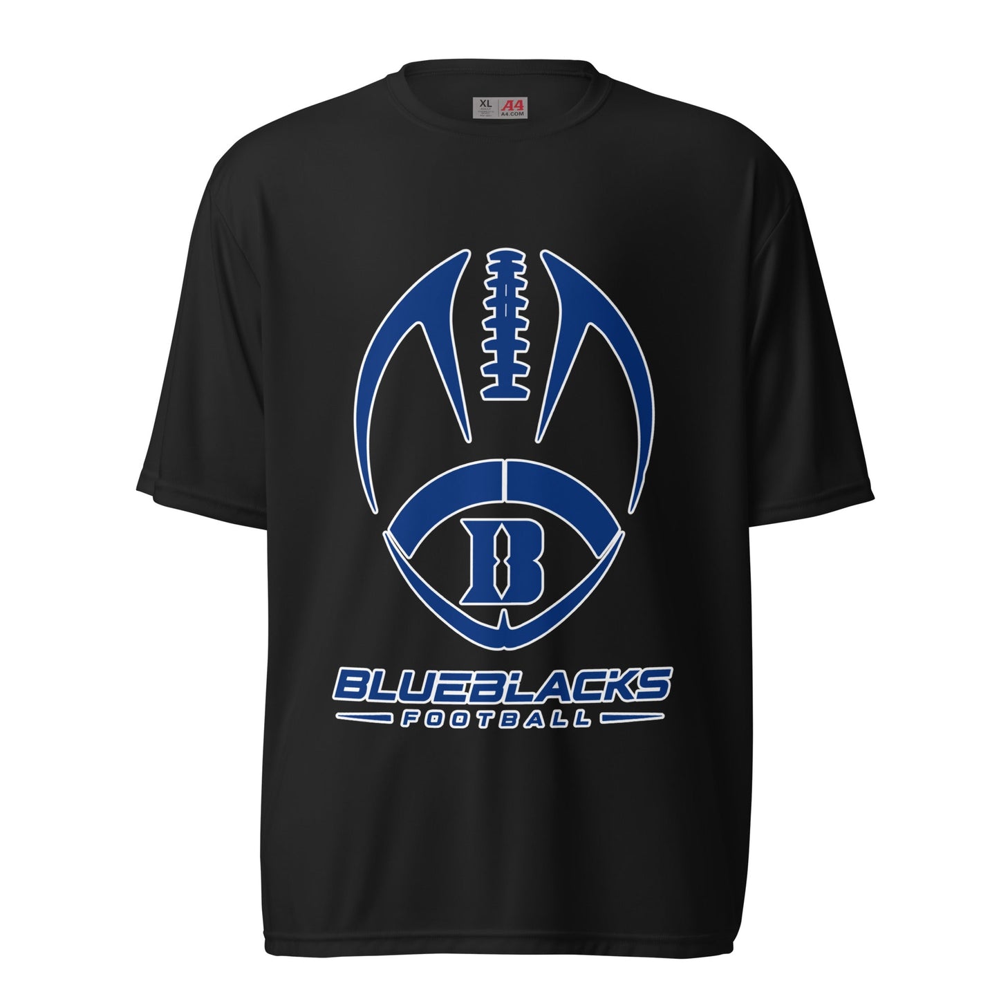 Active | Moisture Wicking Shirt | Blueblacks Football Club | Emblem Logo