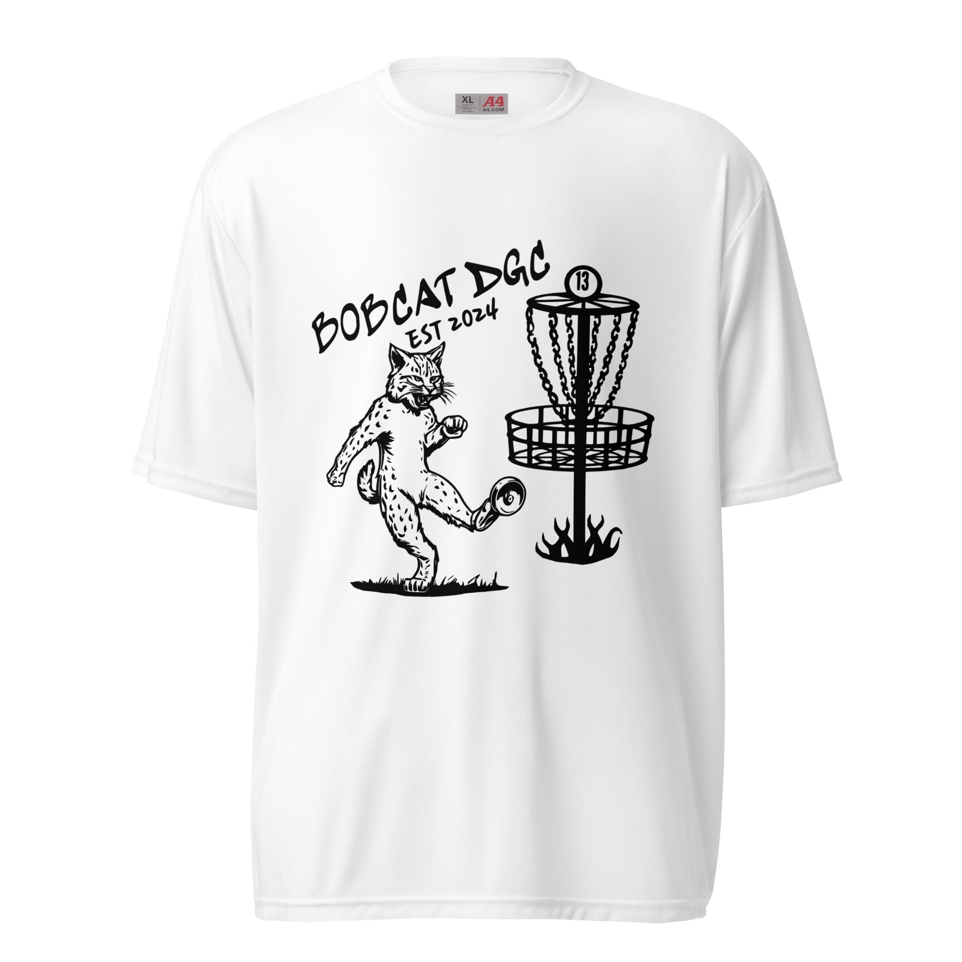 Active | Moisture Wicking Shirt | Bobcat DGC | Predator Disc Golf Logo