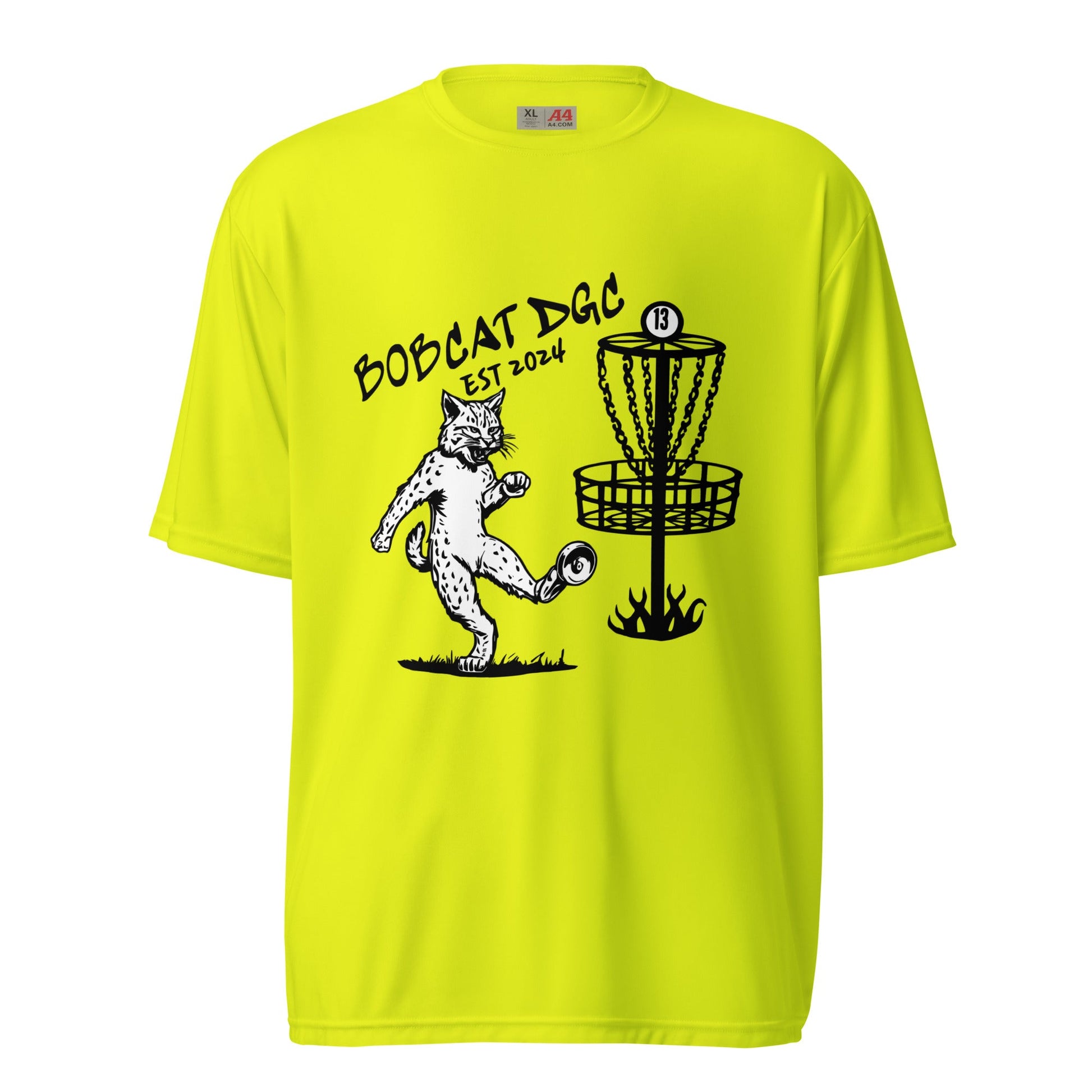 Active | Moisture Wicking Shirt | Bobcat DGC | Predator Disc Golf Logo
