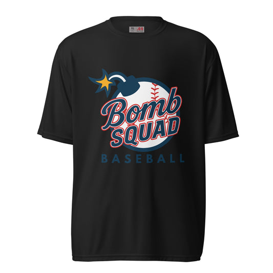 Active | Moisture Wicking Shirt | Bomb Squad Baseball | Alt Logo