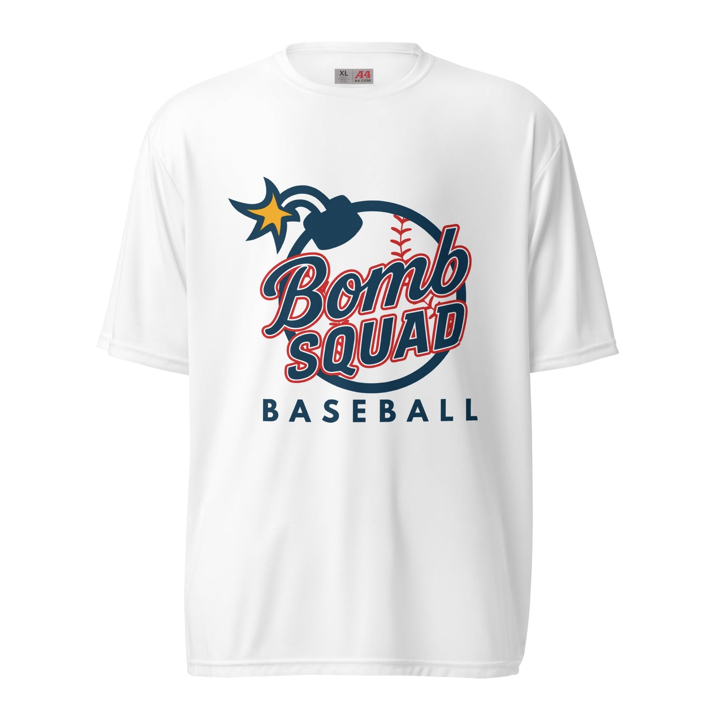 Active | Moisture Wicking Shirt | Bomb Squad Baseball | Alt Logo