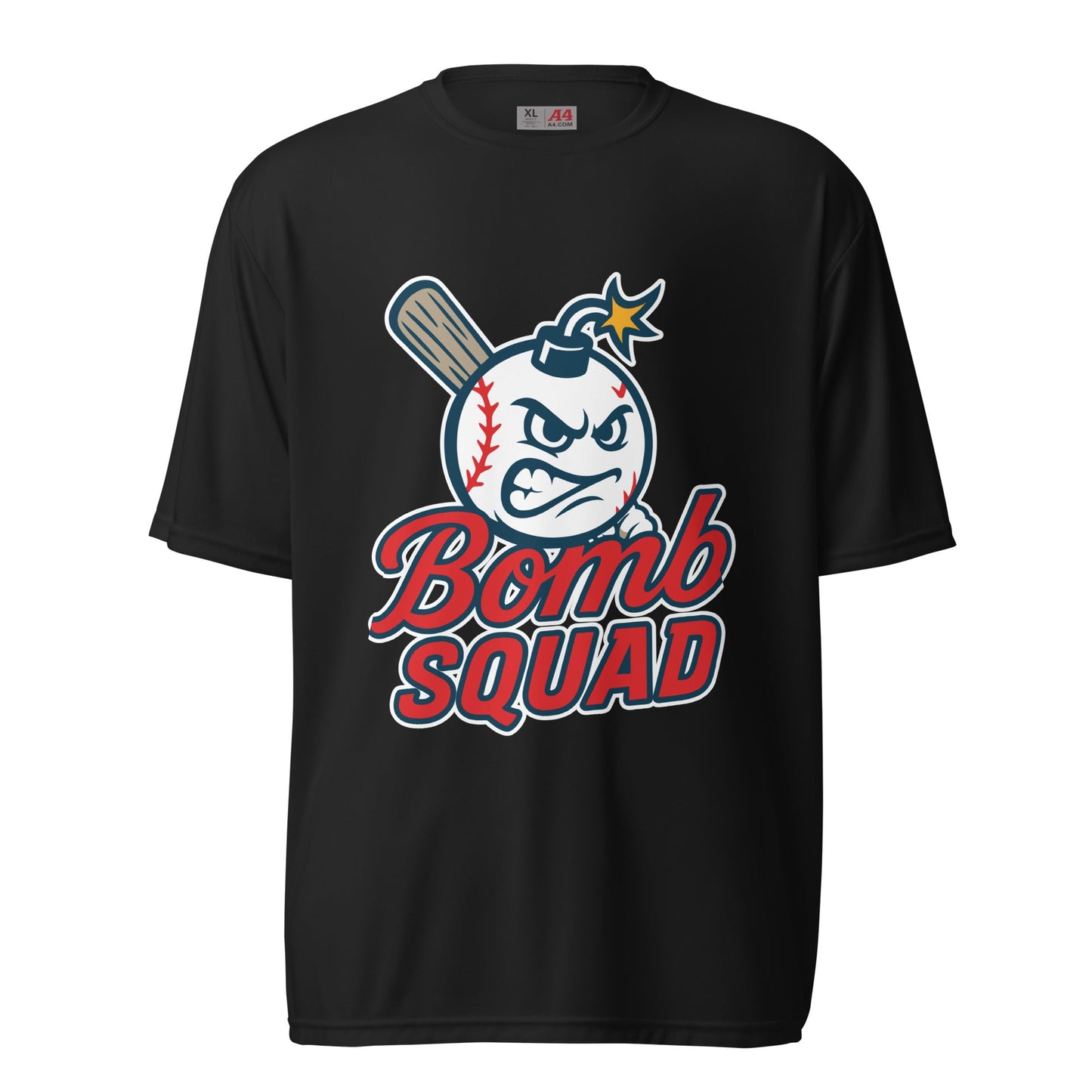 Active | Moisture Wicking Shirt | Bomb Squad Baseball
