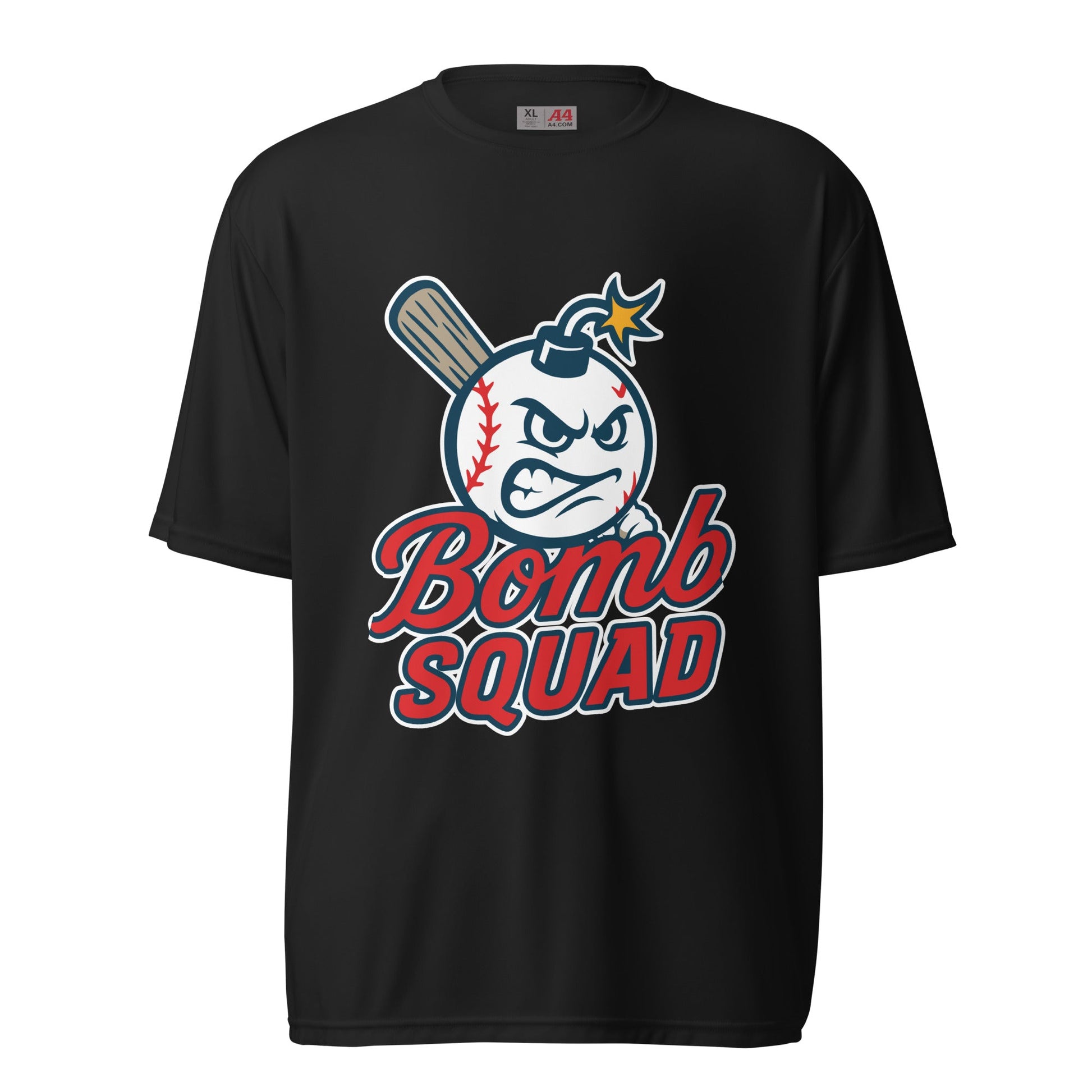 Active | Moisture Wicking Shirt | Bomb Squad Baseball
