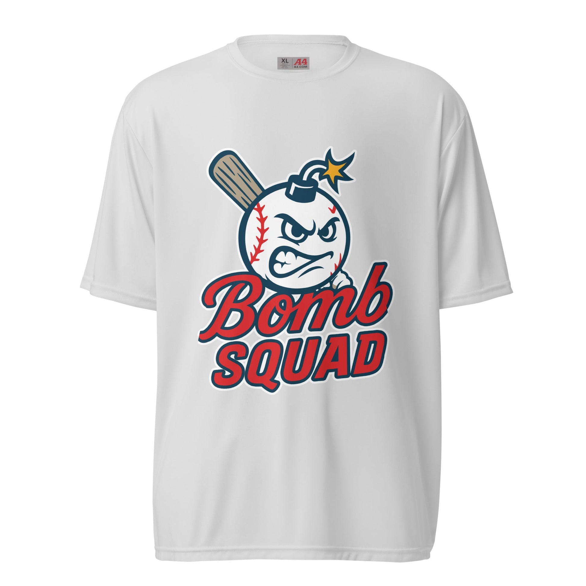Active | Moisture Wicking Shirt | Bomb Squad Baseball