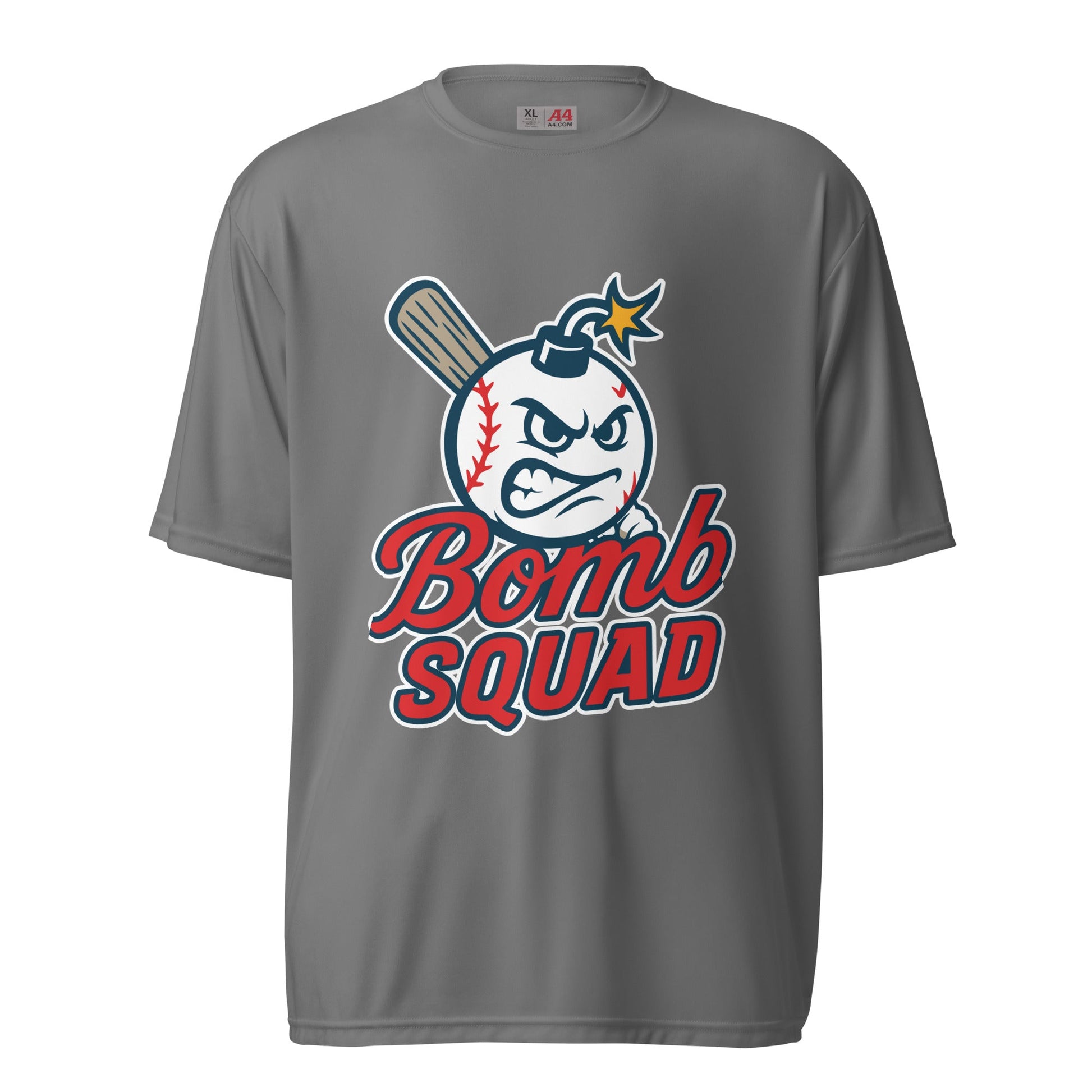 Active | Moisture Wicking Shirt | Bomb Squad Baseball