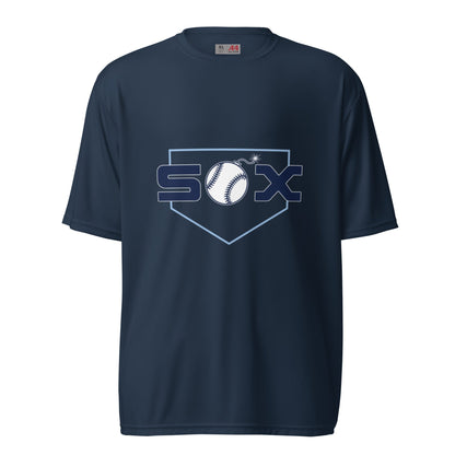 Active | Moisture Wicking Shirt | BombSox Baseball | Crest Logo