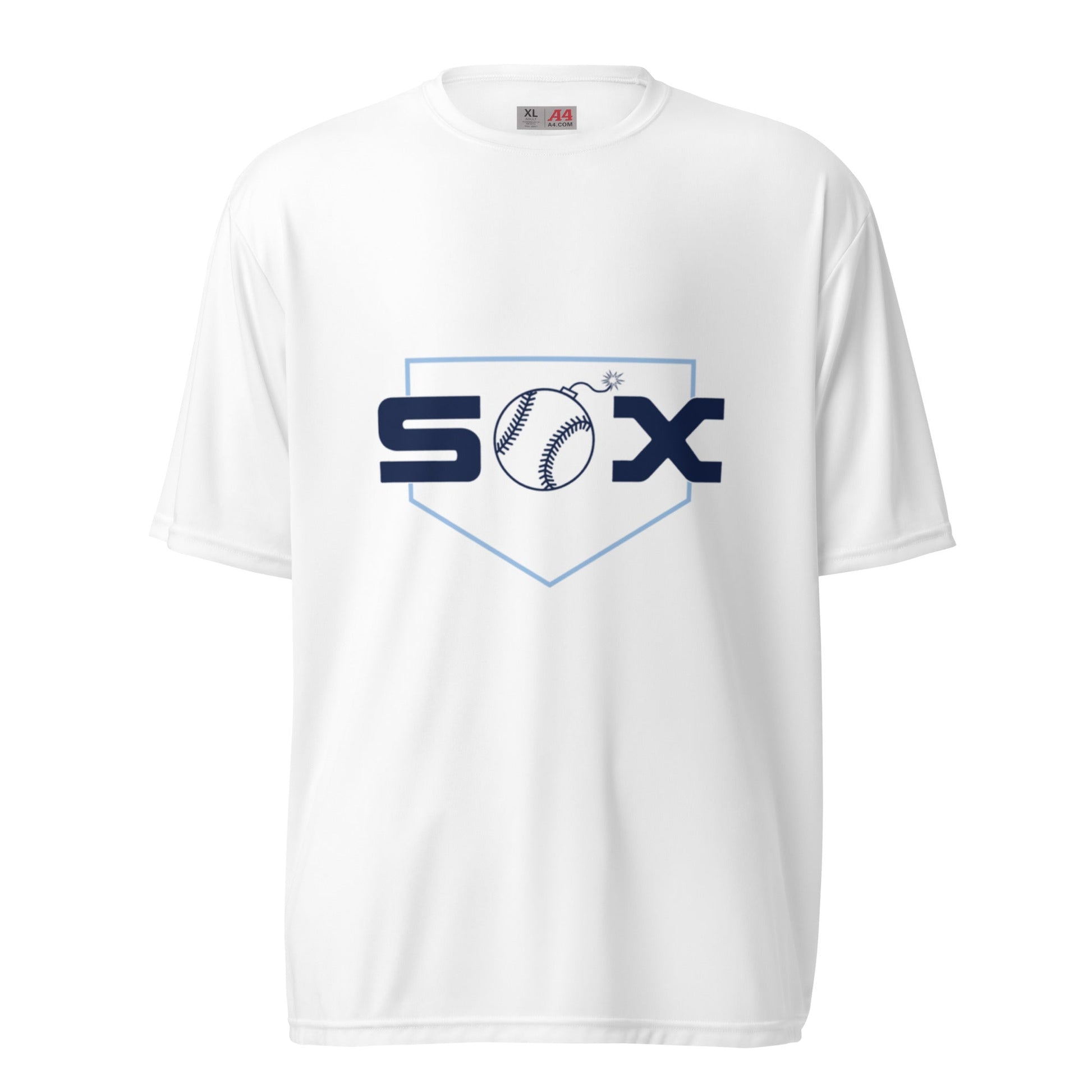 Active | Moisture Wicking Shirt | BombSox Baseball | Crest Logo