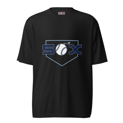 Active | Moisture Wicking Shirt | BombSox Baseball | Crest Logo