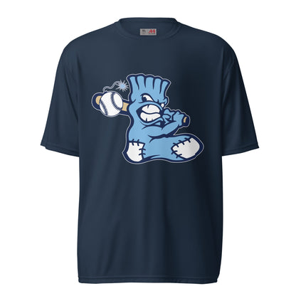 Active | Moisture Wicking Shirt | BombSox Baseball | Mascot Logo