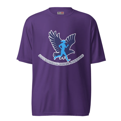 Active | Moisture Wicking Shirt | Bowdoinham Rebel Runners | Emblem Logo