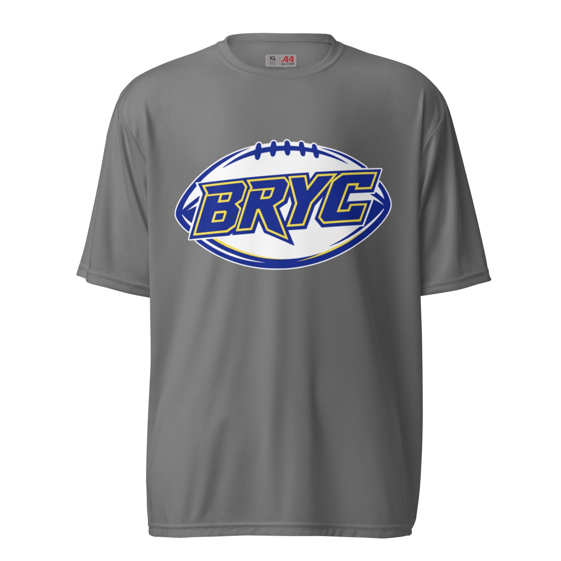 Active | Moisture Wicking Shirt | Braddock Road Football | Veloctiy Crest Logo