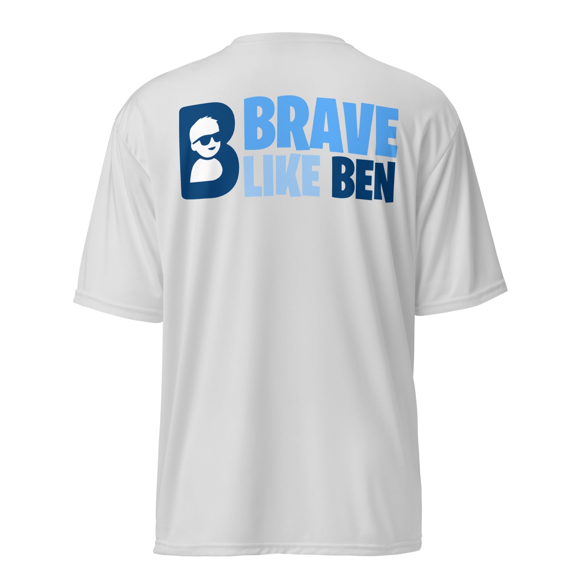 Active | Moisture Wicking Shirt | Brave Like Ben | Athletics Logo