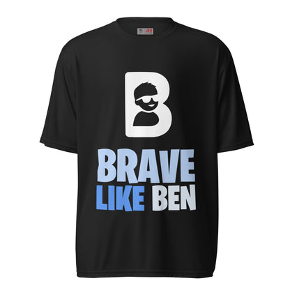 Active | Moisture Wicking Shirt | Brave Like Ben | Braveheart Logo
