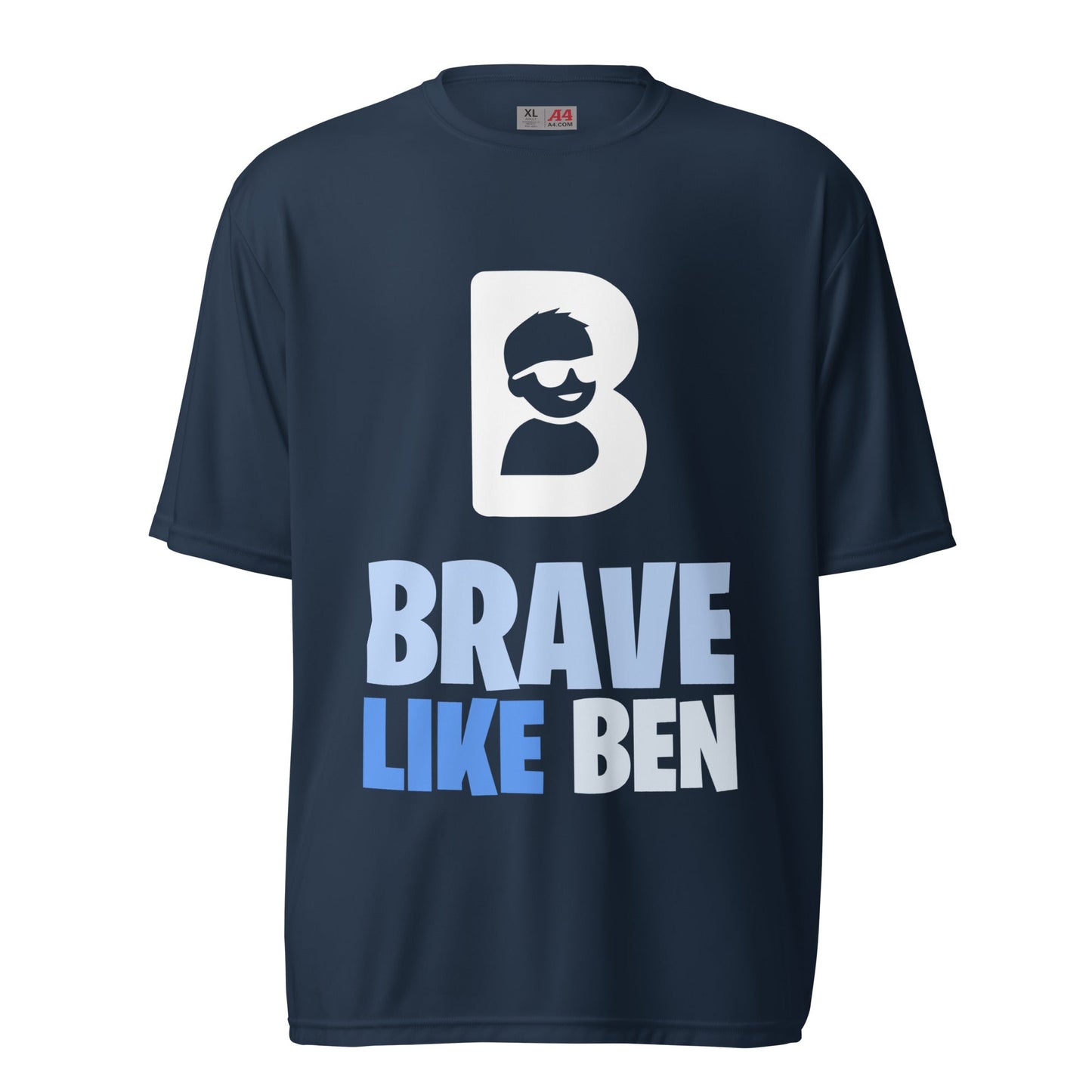 Active | Moisture Wicking Shirt | Brave Like Ben | Braveheart Logo