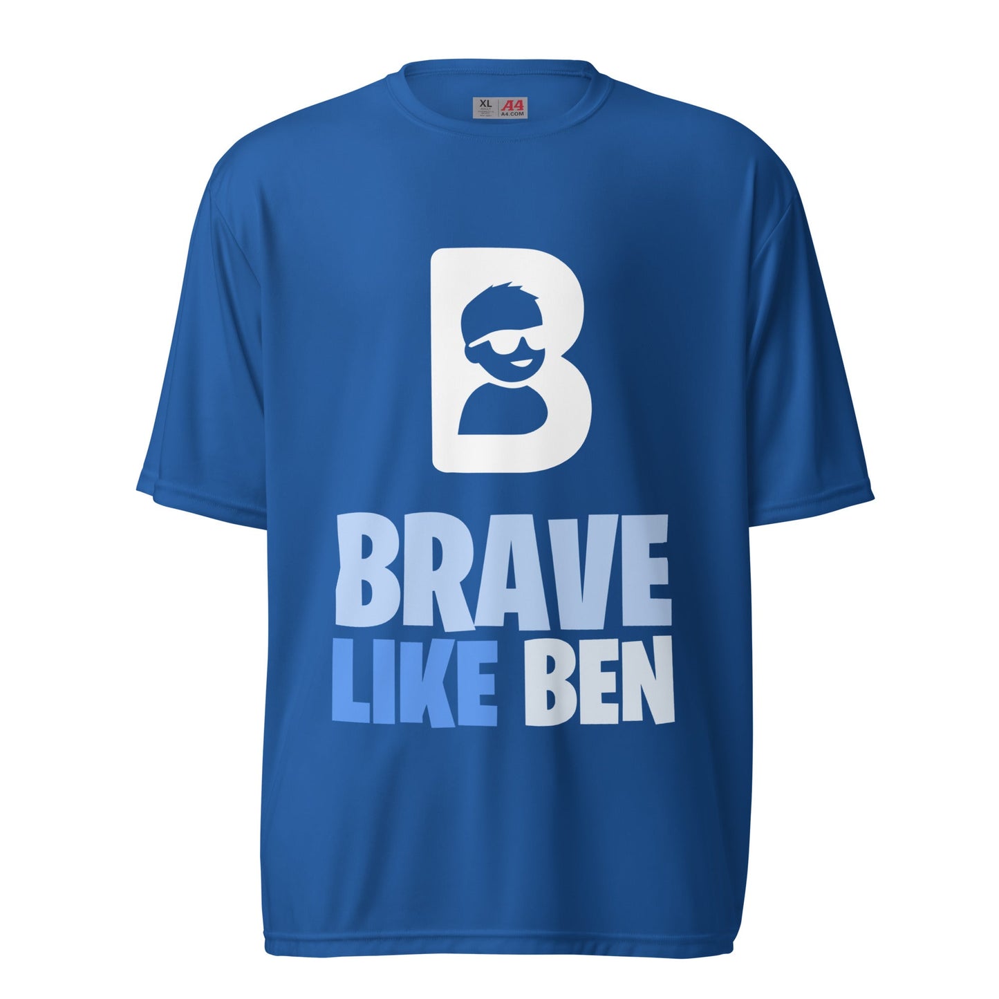 Active | Moisture Wicking Shirt | Brave Like Ben | Braveheart Logo