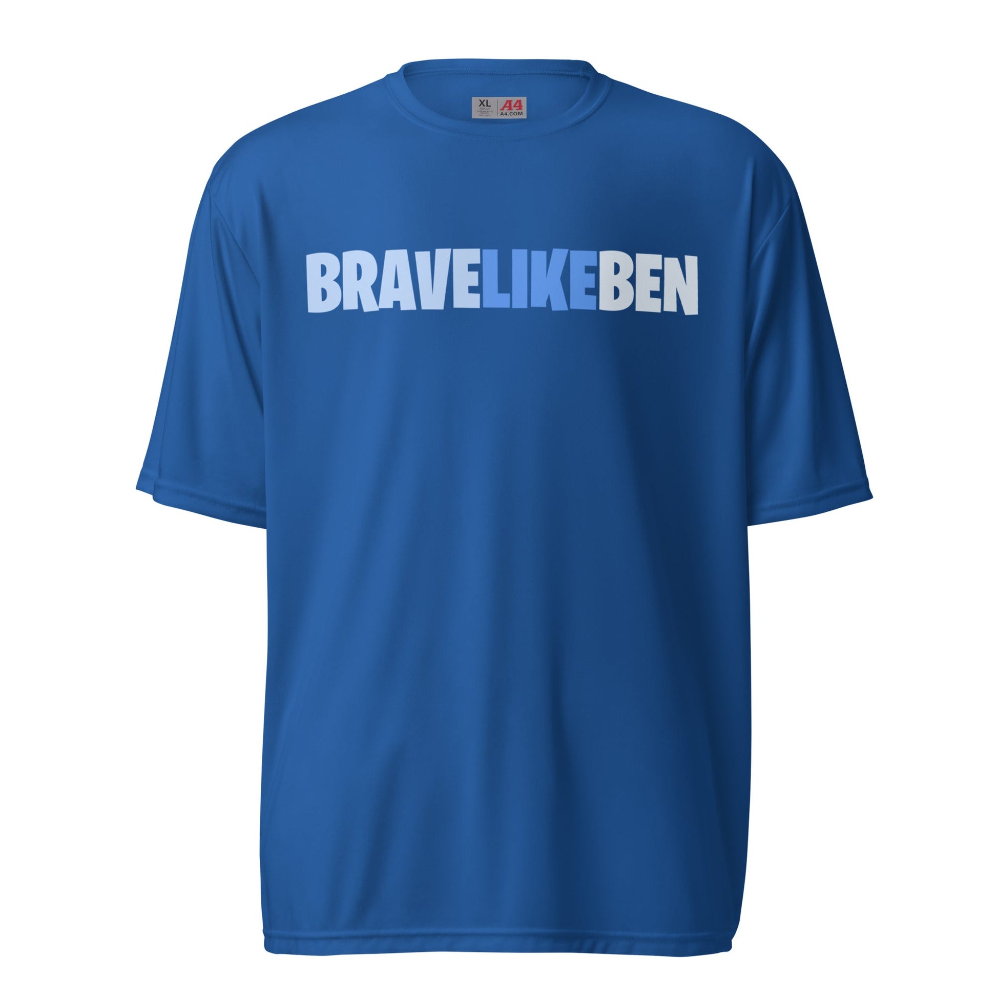Active | Moisture Wicking Shirt | Brave Like Ben | Script Logo