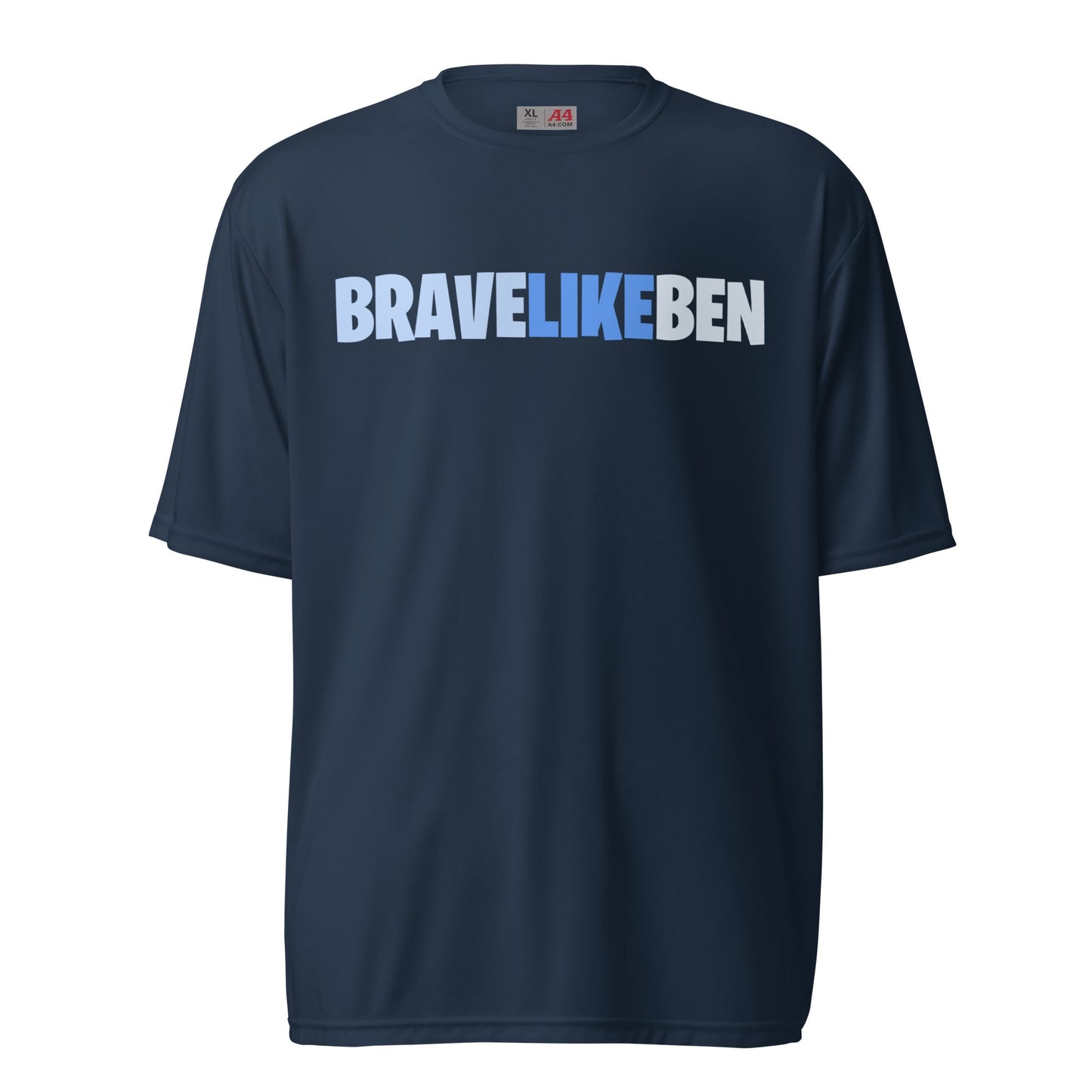 Active | Moisture Wicking Shirt | Brave Like Ben | Script Logo