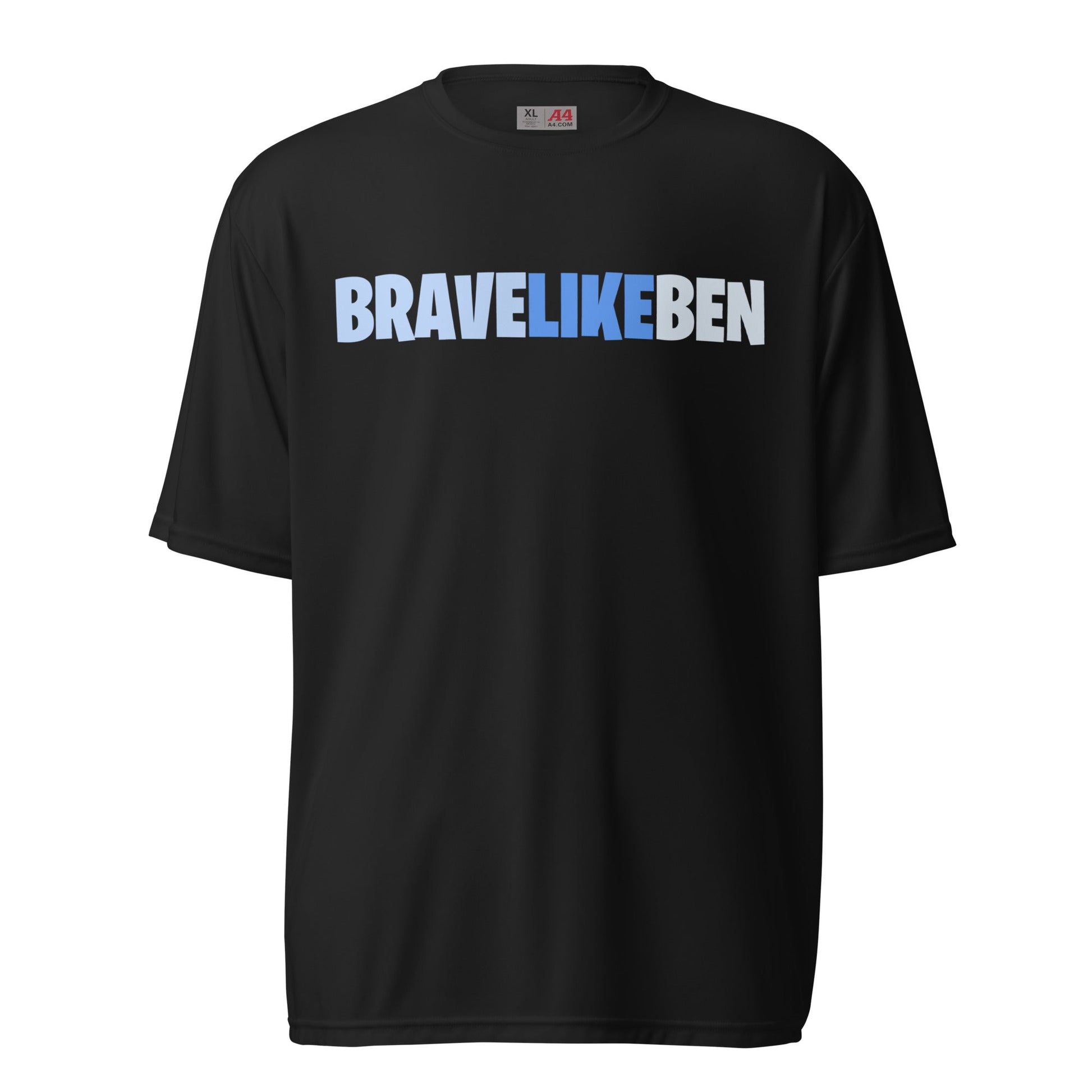 Active | Moisture Wicking Shirt | Brave Like Ben | Script Logo