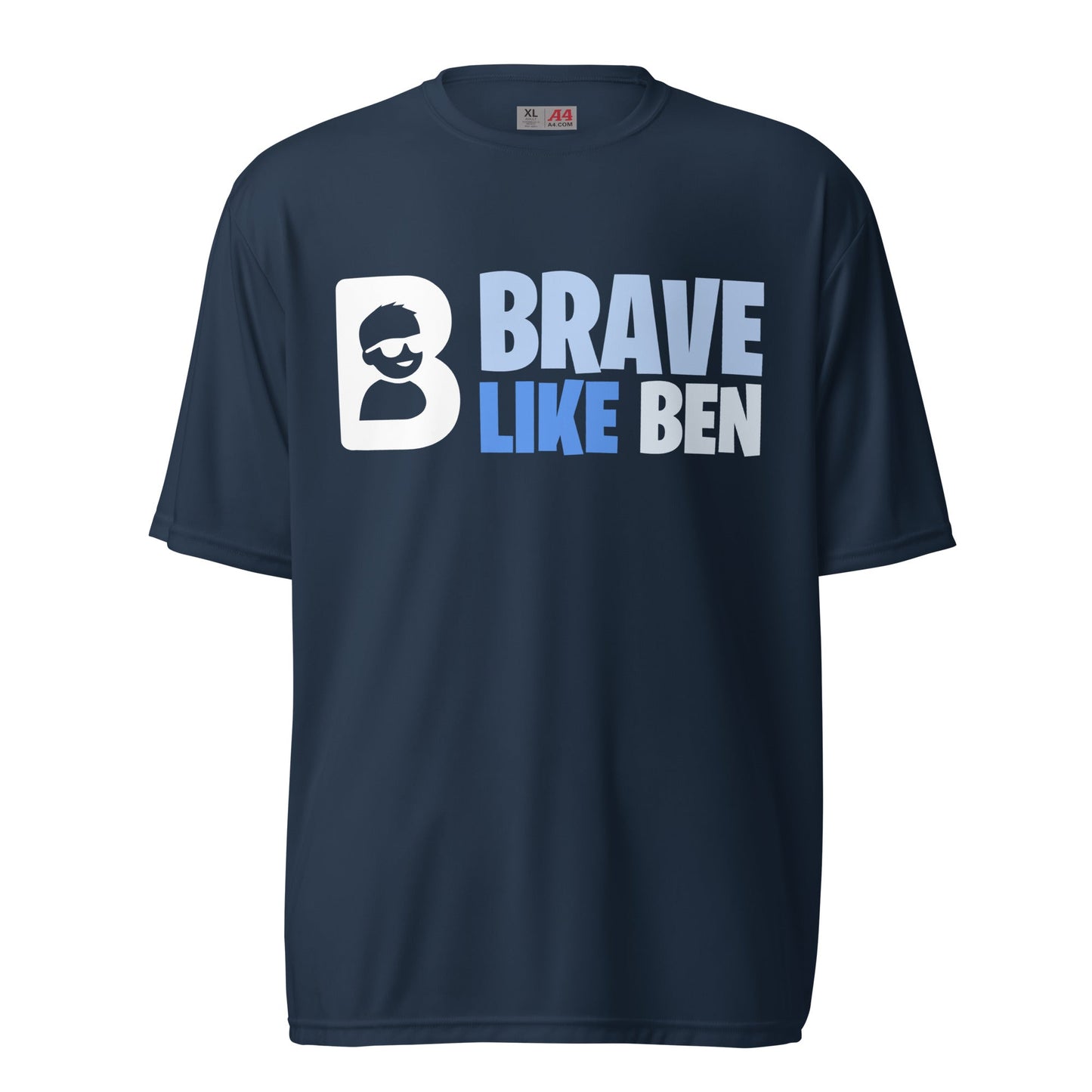 Active | Moisture Wicking Shirt | Brave Like Ben | Valor Logo