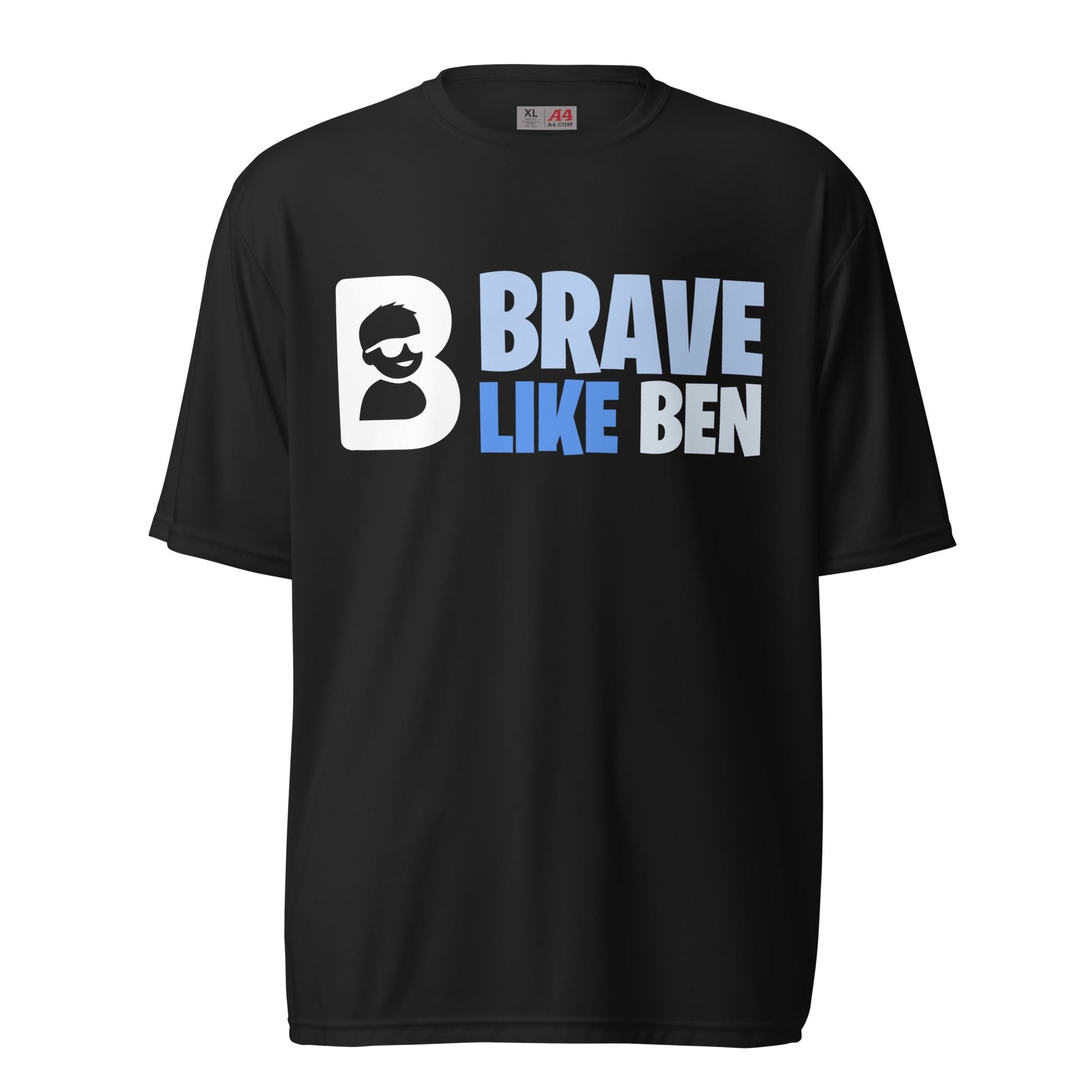 Active | Moisture Wicking Shirt | Brave Like Ben | Valor Logo