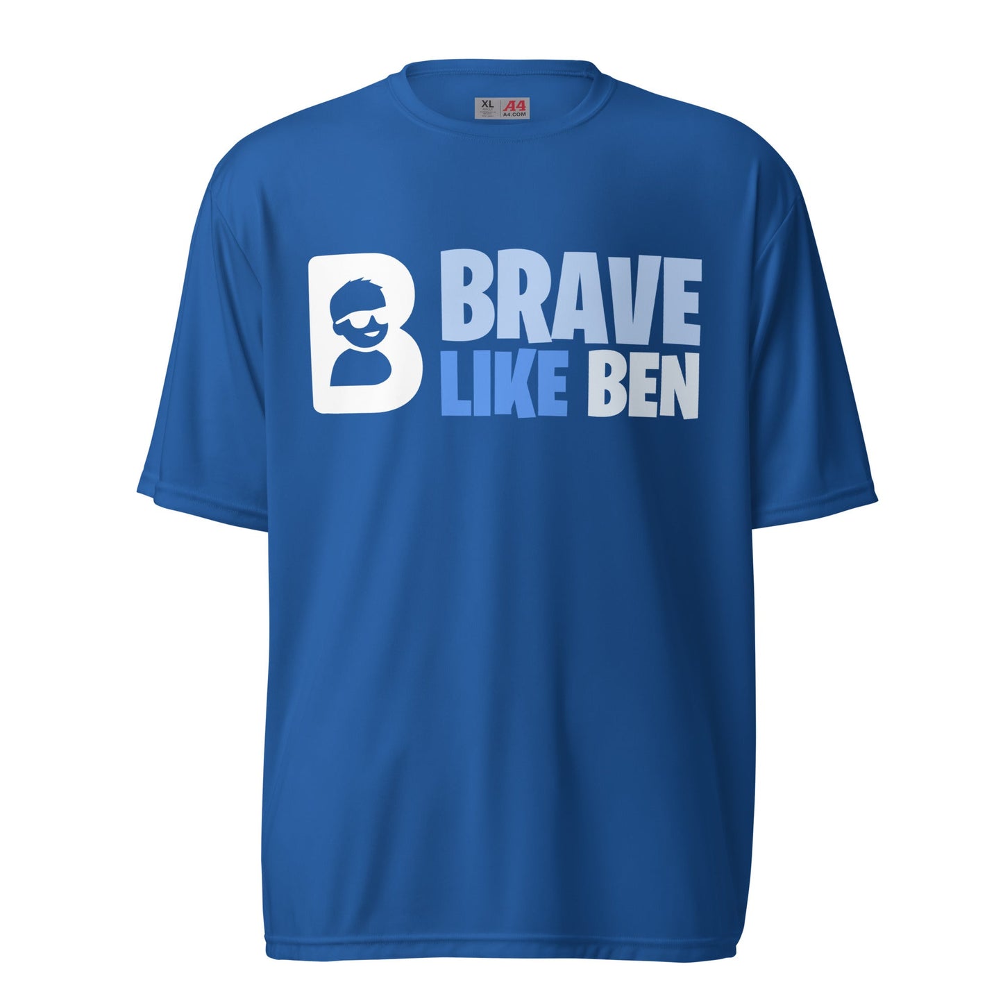 Active | Moisture Wicking Shirt | Brave Like Ben | Valor Logo