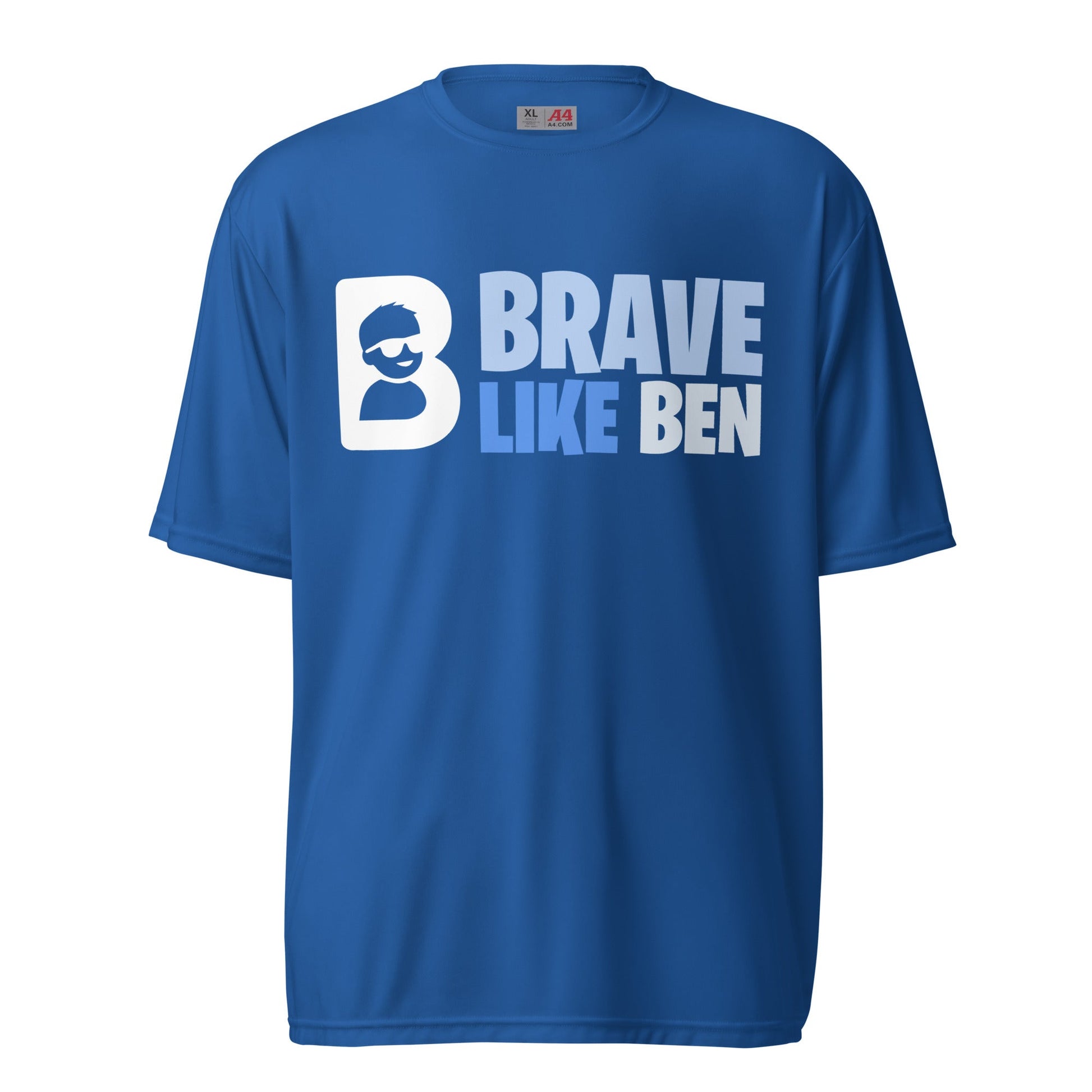 Active | Moisture Wicking Shirt | Brave Like Ben | Valor Logo
