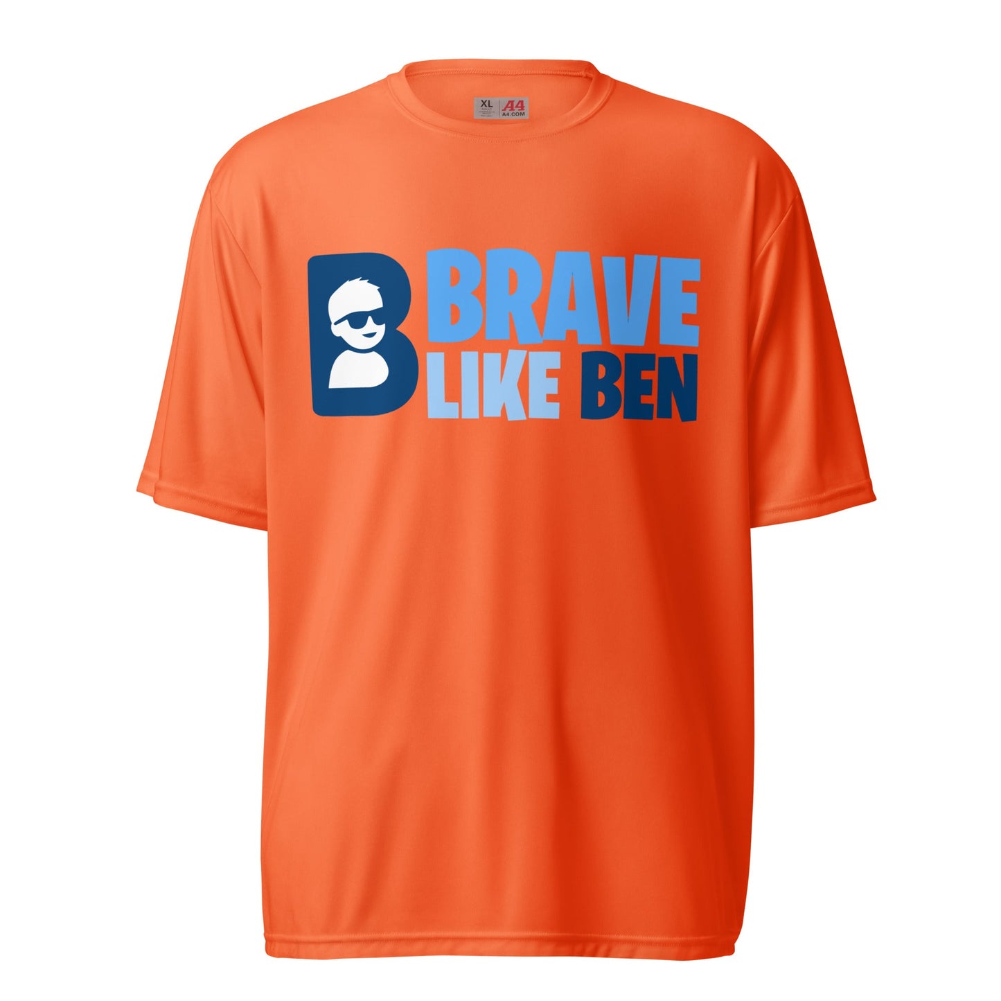 Active | Moisture Wicking Shirt | Brave Like Ben | Vanguard Logo