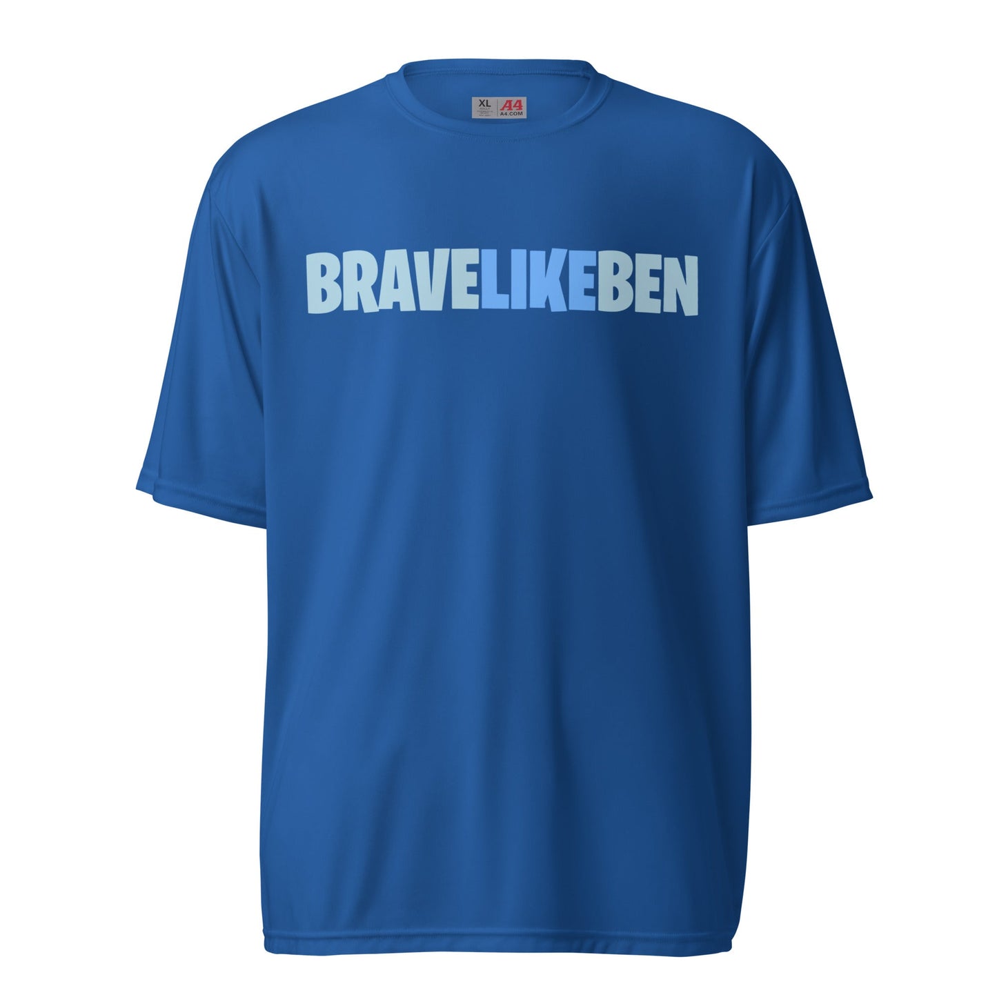 Active | Moisture Wicking Shirt | Brave Like Ben | Wordmark Logo