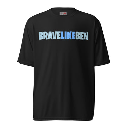 Active | Moisture Wicking Shirt | Brave Like Ben | Wordmark Logo