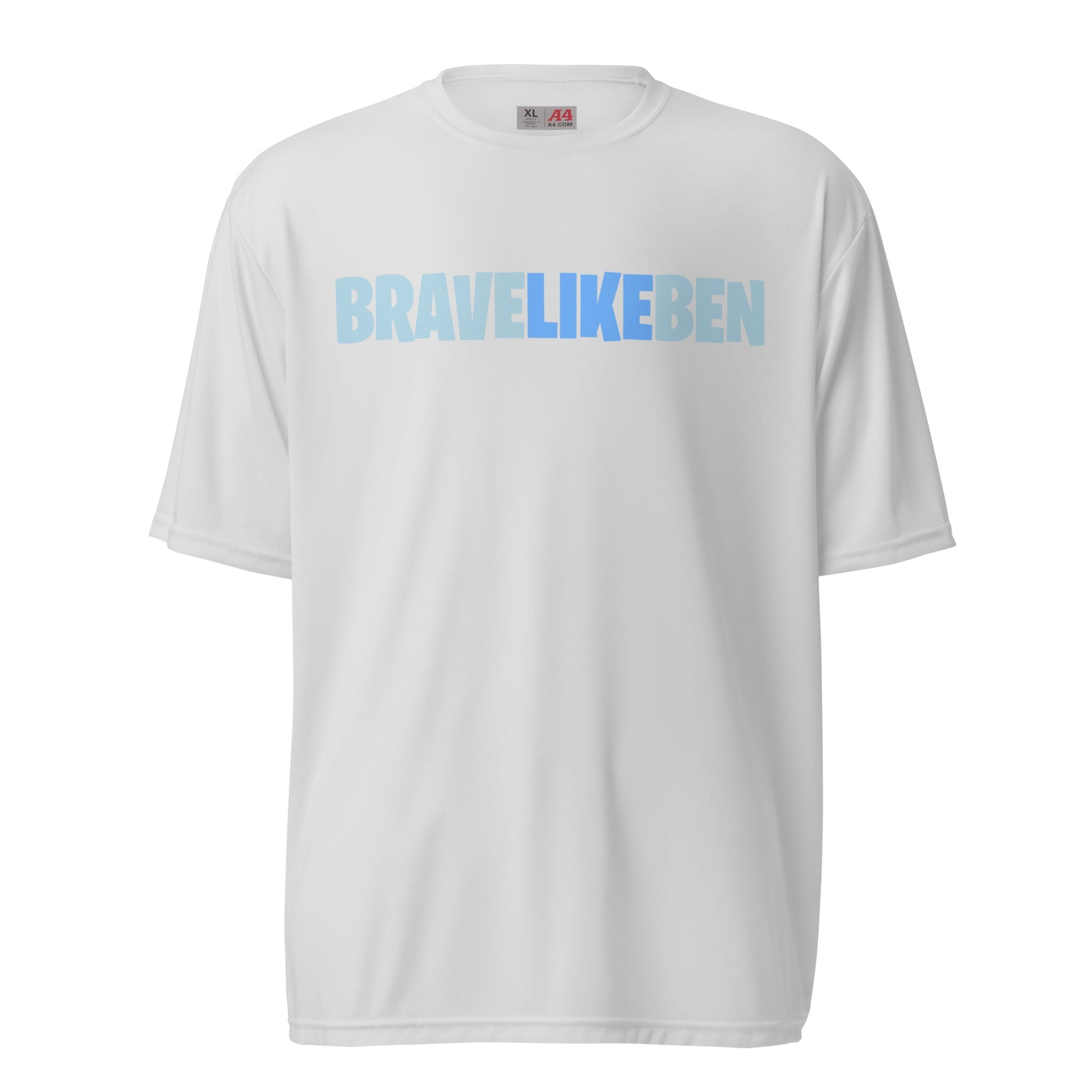 Active | Moisture Wicking Shirt | Brave Like Ben | Wordmark Logo
