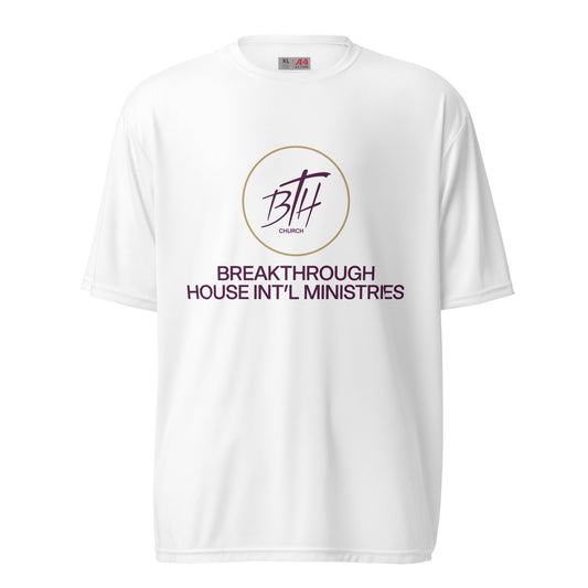 Active | Moisture Wicking Shirt | Breakthrough House International Ministries | Crest Logo